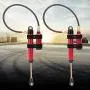 Vbest life 2pcs RC Car Shock Damper, Metal Spring Shock Damper Fit for SCX10 D90 TRX4 1/10 RC Car