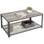 VASAGLE Sofa Table, Coffee, Greige VASAGLE Sofa Table, Coffee, Greige
