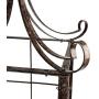 H Potter Trellis Obelisk for Climbing Plant Large Garden Wrought Iron Ornamental for Patio Deck