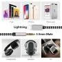 [Apple MFi Certified] Aux Cord for iPhone, Lightning to 3.5mm Nylon Braided Audio Stereo Cable for iPhone 11/11 Pro/XS/XR/X 8 7 6/iPad/iPod to Car/Home Stereo, Speaker, Headphone (3.3FT, Silver)