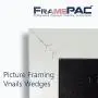V Nails for Softwood Picture Frames - 15mm (5/8 Inch) - [2000 V-Nail Pack, Stacked] - Universal (UNI) - Ultra Strong Vnail Wedges for Picture Framing - Joining Picture Frame Corners