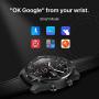 TicWatch Pro Bluetooth Smart Watch, Layered Display, NFC Payment, Google Assistant, Wear OS by Google (Formerly Android Wear),Compatible with iPhone and Android (Black)
