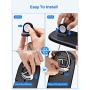 Seneo 2 in 1 Wireless Charger, Dual Wireless Charging Pad, Charging Holder for iWatch 5/4/3/2, 7.5W Fast Charging for iPhone SE 2/11/11 Pro Max/XR/XS/X/8/8P, Dark Black(No QC 3.0 Adapter)