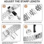 ImmSss Compatible with Apple Watch Bands Series 6 SE 5 4 40mm 44mm / Series 3 2 1 38mm 42mm for Women Men, Black Stainless Steel Band for iWatch Business Replacement Strap