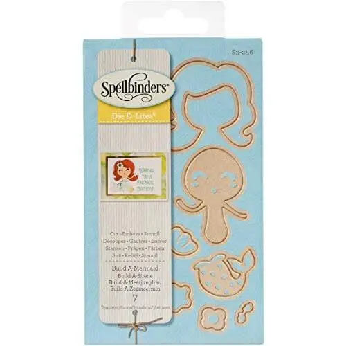 Spellbinders Build-A-Mermaid Etched/Wafer Thin Dies Spellbinders Build-A-Mermaid Etched/Wafer Thin Dies