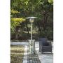 Style Selections/Garden Treasures 48,000 BTU Stainless Steel Floorstanding Liquid Propane Patio Heater