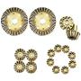 Goolsky 12T 24T 30T Motor Driving Gear Planet Gear Differential Gear Combo Set for WLtoys 12428 12423 RC Car