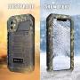 Beasyjoy iPhone 11 Case Waterproof Metal Case Heavy Duty Built-in Screen Full Body Protective Shockproof Dustproof Military Grade Rugged Defender Case Outdoor Case (Camo)