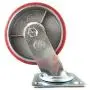 6'' x 2'' Heavy Duty Metal CASTERS with Poly Tread - Foghorn Construction (Single Swivel) 6'' x 2'' Heavy Duty Metal CASTERS with Poly Tread - Foghorn Construction (Single Swivel)