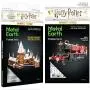 Metal Earth Fascinations Premium Series 3D Metal Models Set of 2 Kits - Hogwarts Castle in Snow and Express Train Metal Earth Fascinations Premium Series 3D Metal Models Set of 2 Kits - Hogwarts Castle in Snow and Express Train
