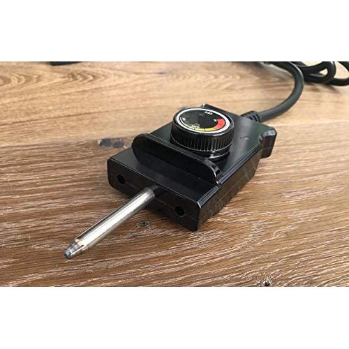 PitsMaster Replacement Thermostat Analog Control with Power Cord for Masterbuilt Smokers & Turkey Fryers 1800 Watt