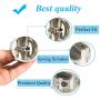 Reyhoar 318282310 Stainless Surface Burner Knob Replacement Part for Frigidaire & Kenmore Range/Oven/Stove - Replaces AP3774164, 1062940, AH979119, EA979119, PS979119