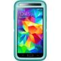 OtterBox Defender Series for Samsung Galaxy S5 - Retail Packaging - Aqua Sky (Blue/Light Teal)