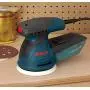 Bosch ROS20VSC Palm Sander - 2.5 Amp 5 in. Corded Variable Speed Random Orbital Sander/Polisher Kit with Dust Collector and Soft Carrying Bag, Blue Bosch ROS20VSC Palm Sander - 2.5 Amp 5 in. Corded Variable Speed Random Orbital Sander/Polisher Kit with Dust Collector and Soft Carrying Bag, Blue