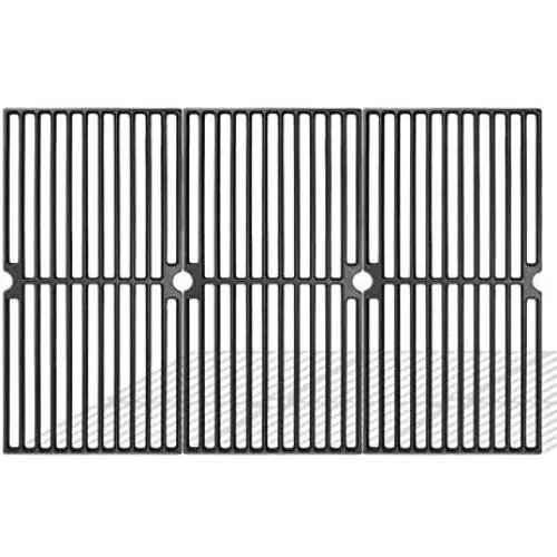 Uniflasy 17.75 inch Grill Grate for Brinkmann 810-2410-S 810-2511-S 810-8411-5 810-9415-W Charmglow, Browning Grillada Gas Grills 17 3/4'' x 26 13/16'' Cast Iron Cooking Grids Grill Replacement Parts Uniflasy 17.75 inch Grill Grate for Brinkmann 810-2410-S 810-2511-S 810-8411-5 810-9415-W Charmglow, Browning Grillada Gas Grills 17 3/4'' x 26 13/16'' Cast Iron Cooking Grids Grill Replacement Parts