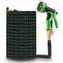 TRINIDa Expandable Garden Hose 50 ft Water Hose, 10 Patterns Leak Proof Nozzle, 3/4 Solid Brass Conn, Triple Layer Latex Inner Core Flexible Collapsible Durable Lightweight No Kink with 3750D Fabric