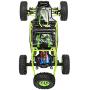 ALEKO Off-Road High-Speed Rock Crawler RC Car with LED Lights - 1:12 Scale - Lime Green