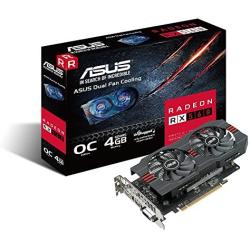 ASUS Radeon RX 560 14CU 4GB EVO OC Edition GDDR5 DP HDMI DVI AMD Graphics Card (RX560-O4G-EVO)