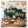 Confetti Balloons 12'' Party Balloons Latex Balloons Birthday Balloons Baby Shower Balloons Wedding Balloons for More Parties 50 Pcs Pack-White, Gold, Golden Confettii Balloons with Ribbon