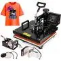 15''x15'' TUSY Heat Press Machine Pro 5 in 1 Heat Transfer Press Machine Swing Away 360 Degree Rotation Digital Industrial Sublimation Printing for T-Shirt/Hat/Mug/Plate 15''x15'' TUSY Heat Press Machine Pro 5 in 1 Heat Transfer Press Machine Swing Away 360 Degree Rotation Digital Industrial Sublimation Printing for T-Shirt/Hat/Mug/Plate