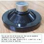 Dia. 4'' 100mm Premium Handwheel with Revolve Knob Handle 1Set[Made in Korea]Replacement Parts of Industry Machines Mill Drillpress Crank Lathe Table&Band Saw Tailstock Vise Wood&Metal Machinery