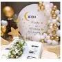 Confetti Balloons 12'' Party Balloons Latex Balloons Birthday Balloons Baby Shower Balloons Wedding Balloons for More Parties 50 Pcs Pack-White, Gold, Golden Confettii Balloons with Ribbon Confetti Balloons 12'' Party Balloons Latex Balloons Birthday Balloons Baby Shower Balloons Wedding Balloons for More Parties 50 Pcs Pack-White, Gold, Golden Confettii Balloons with Ribbon