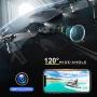 Quadcopter Drone With Camera Live Video, EACHINE E58 WiFi FPV Quadcopter with 120° FOV 720P HD Camera Foldable Drone RTF -25 mins flight time, Altitude Hold, One Key Take Off/Landing,（3Pcs Batteries）