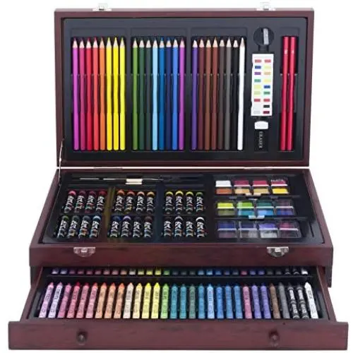 Art 101 142-Piece Wood Art Set Amazon Exclusive Art 101 142-Piece Wood Art Set Amazon Exclusive