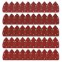 Coceca Mouse Detail Sander Sandpaper Sanding Paper Assorted 40 80 120 180 240 Grits (50pcs Mouse Sandpaper)