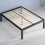 ZINUS Lorrick Metal Platform Bed Frame / Mattress Foundation / Easy, Bolt Free Assembly, Queen