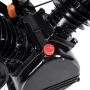 Goplus 3HP 2 Piston V Style Twin Cylinder Air Compressor Head Pump (Black)