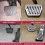 SLONG Brake Pedals for BMW E30 E36 E46 E87 E90 E91 E92 E93 M3 No Dirll Gas Fuel Brake Aluminum Alloy 4 Pcs
