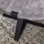 Walker Edison Anastasia Modern Metal Wrap X Base Coffee Table, 30 Inch, Grey Concrete Walker Edison Anastasia Modern Metal Wrap X Base Coffee Table, 30 Inch, Grey Concrete