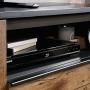 Sauder Boulevard Café Credenza, For TVs up to 60'', Black finish