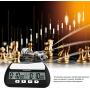 maidongmaixi Chess Clock, Digital Chess Timer & Game Timer, 3-in-1 Multipurpose Portable Professional Clock - AA Battery Included (black-M902)