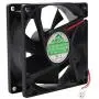 2 Packs 80mm by 80mm by 25mm 8025 12V DC 0.20A Ball Bearing Brushless Cooling Fan 2pin AV-F8025MB UL CE 2 Packs 80mm by 80mm by 25mm 8025 12V DC 0.20A Ball Bearing Brushless Cooling Fan 2pin AV-F8025MB UL CE