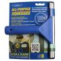 Ettore 8-Inch All Purpose Window Squeegee with Lifetime Silicone Rubber Blade, Blue Ettore 8-Inch All Purpose Window Squeegee with Lifetime Silicone Rubber Blade, Blue