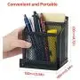 Bonsaii Home office Metal Mesh Desktop Organizer 3 Divided Compartments,Black(W6023) Bonsaii Home office Metal Mesh Desktop Organizer 3 Divided Compartments,Black(W6023)