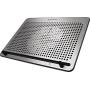 Thermaltake Massive A21 Aluminum Panel Single 200mm Fan 10”-17” Laptop Notebook Cooling Pad CL-N011-PL20BL-A, Black