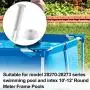 Blasoul Plastic Pool Joint Pins (24 pcs) for Intex 13ft-24ft (2016 Season & After) Metal Frame Pools with Extra 24 pcs Rubber Seals Pool Replacement Parts Blasoul Plastic Pool Joint Pins (24 pcs) for Intex 13ft-24ft (2016 Season & After) Metal Frame Pools with Extra 24 pcs Rubber Seals Pool Replacement Parts