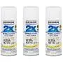 Rust-Oleum 331181A3 Painters Touch 2X Cover Spray Paint, 3 Pack, Ultra Matte White Rust-Oleum 331181A3 Painters Touch 2X Cover Spray Paint, 3 Pack, Ultra Matte White