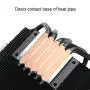 Vetroo L5 Black Low Profile CPU Air Cooler for AMD Ryzen AM4/Intel LGA1200 115X w/ 5 Heatpipes and 120mm Quiet PWM Fan Vetroo L5 Black Low Profile CPU Air Cooler for AMD Ryzen AM4/Intel LGA1200 115X w/ 5 Heatpipes and 120mm Quiet PWM Fan