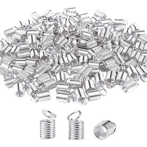 BronaGrand 150pcs Antiqued Brass Silver Crimp Fasteners Leather Cord Ends Caps Necklace Clasp Jewelry Parts 9x5mm BronaGrand 150pcs Antiqued Brass Silver Crimp Fasteners Leather Cord Ends Caps Necklace Clasp Jewelry Parts 9x5mm