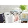 Amazon Basics Foldable Clothes Drying Laundry Rack - Chrome