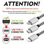 Micro USB Cable, 10ft 3 Pack Extra Long Charging Cord Nylon Braided High Speed Durable Fast Charging USB Charger Android Cable for Samsung Galaxy S7 Edge S6 S5,Android Phone,LG
