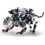 Microworld 3D Metal Nano Puzzle Mechanical Police Dog Assemble Model Kit D002 DIY 3D Laser Cut Jigsaw Toy