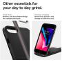 Spigen Neo Hybrid Designed for iPhone SE 2020 Case/Designed for iPhone 8 Case (2017) / Designed for iPhone 7 Case (2016) - Gunmetal