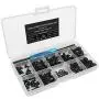 132pcs Personal Computer Screw Standoffs Set Kit for Motherboard Box HDD SSD Fan - with Screwdriver 132pcs Personal Computer Screw Standoffs Set Kit for Motherboard Box HDD SSD Fan - with Screwdriver