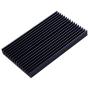Easycargo 60mm Heatsink Kit + pre Applied 3M 8810 Thermal Conductive Adhesive Tape, Cooler Aluminum Heat Sink Set for Cooling LED Panel (100mmx60mmx10mm)