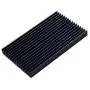 Easycargo 60mm Heatsink Kit + pre Applied 3M 8810 Thermal Conductive Adhesive Tape, Cooler Aluminum Heat Sink Set for Cooling LED Panel (100mmx60mmx10mm)